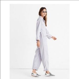 Madewell x As Ever Lavender Coveralls Size XS